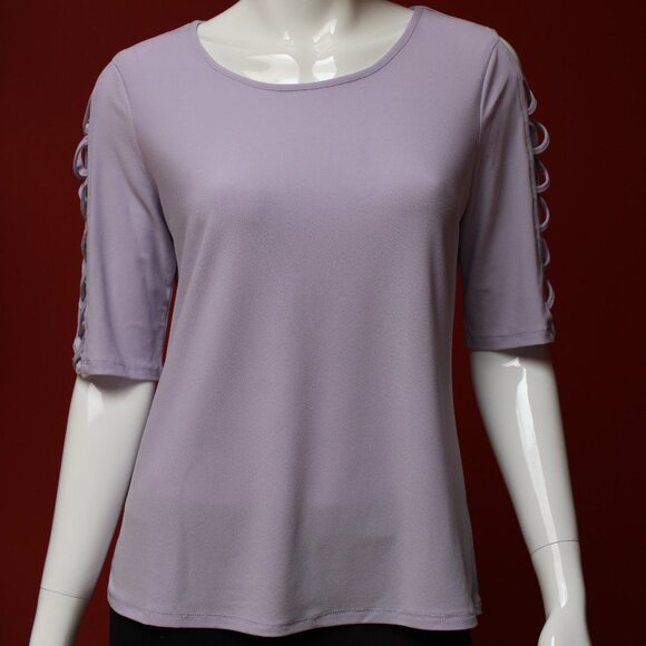 Retrology Purple Strappy Blouse - Picture 1 of 8